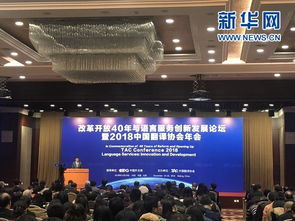 改革開(kāi)放40年，語(yǔ)言服務(wù)與翻譯創(chuàng)新同行——2018中國(guó)翻譯協(xié)會(huì)年會(huì)開(kāi)拓新篇章